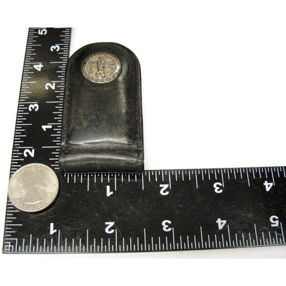 Vintage Leather Fossil Golf Classic Money Clip Men Wallet - Picture 13 of 13